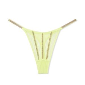 Victoria’s Secret Very Sexy Sheer Shine Thong Panty Underwear. NWT